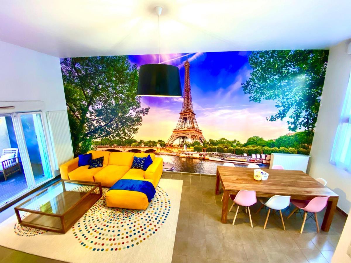 Magnifique Villa Avec Jacuzzi Au Pied Du Stade 圣但尼 外观 照片