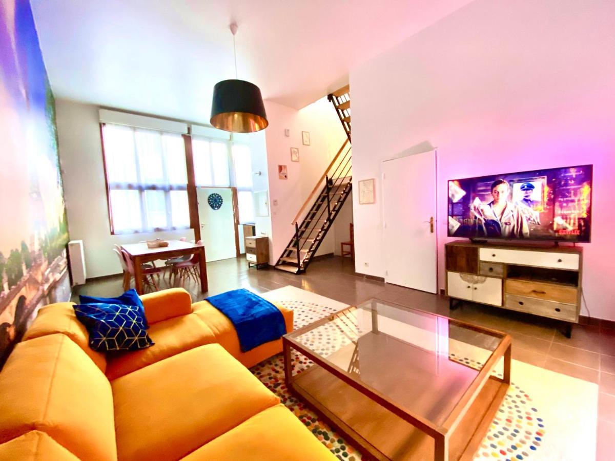 Magnifique Villa Avec Jacuzzi Au Pied Du Stade 圣但尼 外观 照片