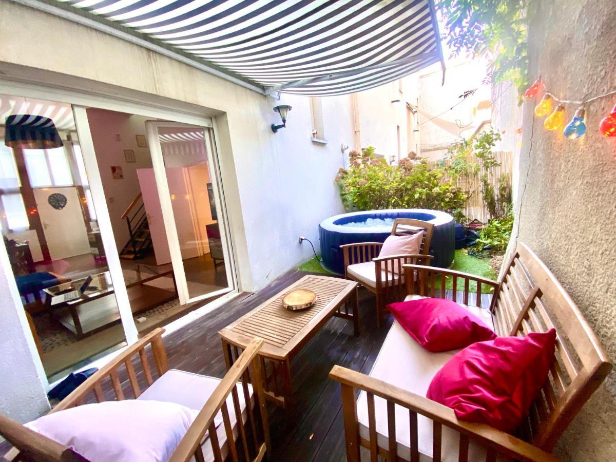 Magnifique Villa Avec Jacuzzi Au Pied Du Stade 圣但尼 外观 照片